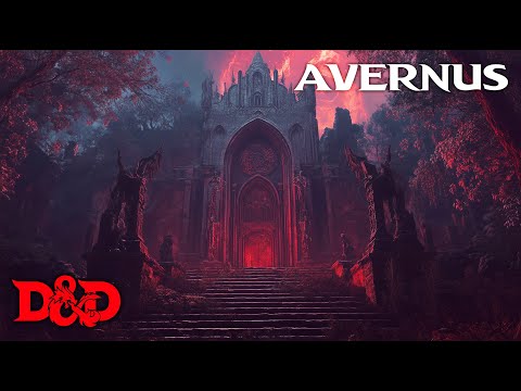 Avernus Ambience and Music | Immersive Hell Music (D&D / TTRPG Music)