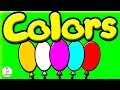 Learning The COLORS For Kids ESL Students Toddler Learning Videos