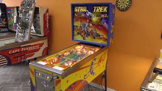 Bubba shot The Pinball But WE FIXED IT!  1979 Bally Star Trek NEW BACKGLASS - Machine Is Finished! 9
