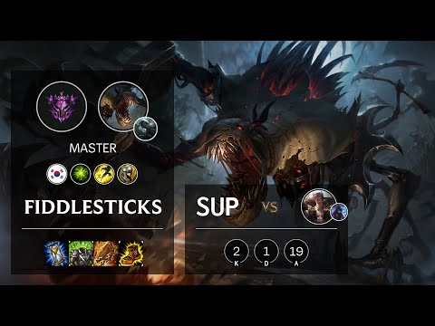 Fiddlesticks Support vs Sett - KR Master Patch 10.16