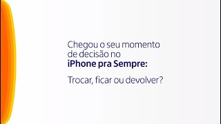 Ficar, trocar ou devolver o iPhone no iPhone pra Sempre? Entenda como funciona.