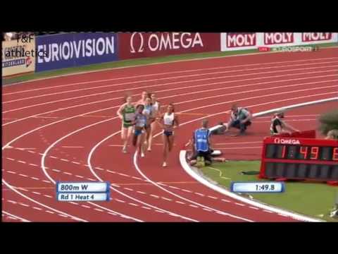 800m Women's Heat 4 - European Athletics Championships 2016