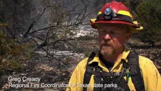 Scenes from Wildfires at Possum Kingdom - Texas Parks and Wildlife [Official]