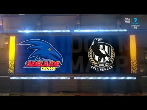 Round 4 Adelaide Crows Vs Collingwood Magpies 2018 Highlights