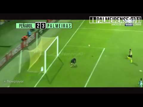 GOL DE VIRADA DE WILLIAN! Peñarol 2 x 3 Palmeiras - Libertadores 2017