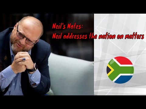 Neil's Notes: Neil addresses the nation on matters