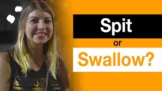 Asking girls: SPIT or SWALLOW | STREET TALK 2.0