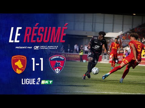 Rodez Aveyron Football 1-1 Clermont Foot Auvergne ...
