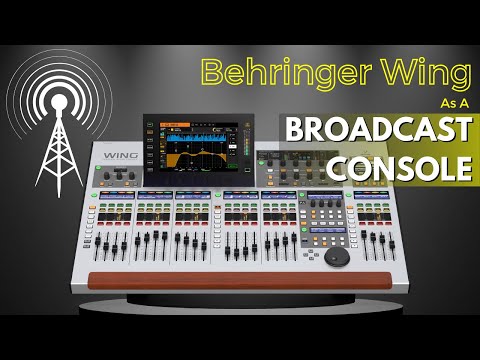 Behringer Wing As A Broadcast Console