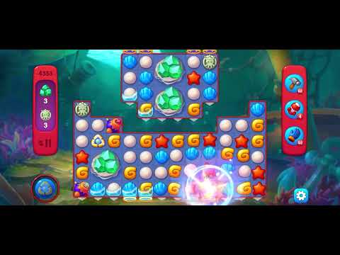 Fishdom Hard level 4353 no boosters フィッシュダム