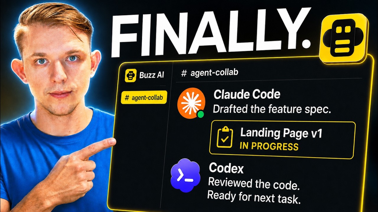 Claude Code + Codex Can FINALLY Work Together (Buzz AI)