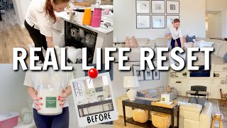 REALISTIC HOME RESET ✨ Cleaning, Decluttering & Decorating Motivation