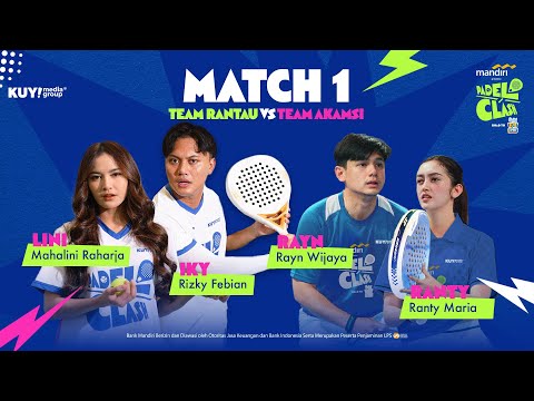 Rizky Febian & Mahalini VS Rayn Wijaya & Ranty Maria - Mandiri Padel Clash Road to Livin’ Fest 2025