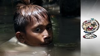 The Children Risking Their Lives In Underwater Gold Mines