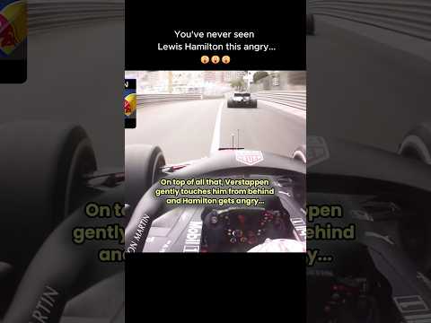 You’ve Never Seen Lewis Hamilton This Angry…