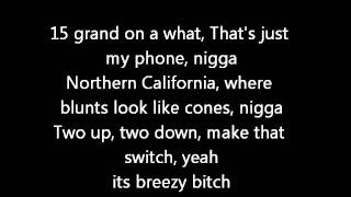 Chris Brown FT Whiz Khalifa &amp; Big Krit &amp; Berner - Yoko  (Lyrics on screen) karaoke  Boy in detention