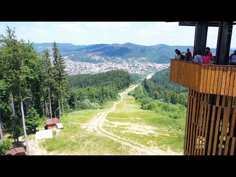 Traseu drumetie partia Soimul Gura Humorului spre turn observare