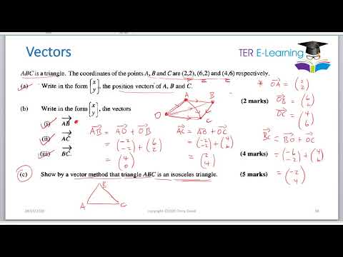 CSEC  Maths - Vectors
