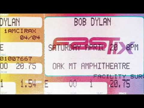 Bob Dylan 1991 US Spring Tour – Pelham, USA 20th April 1991