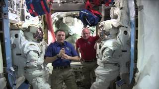 The International Space Station Crew Discuss Life in Space with Weather Channel and Time Magazine