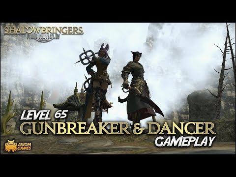 FFXIV: Shadowbringers - Gunbreaker & Dancer Level 65 Gameplay