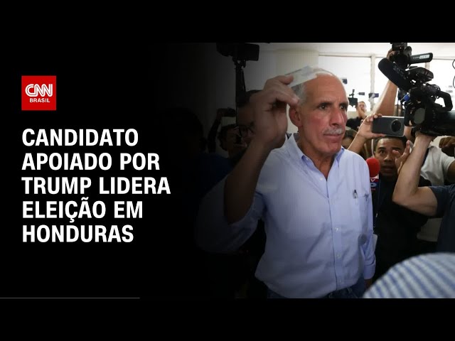 Apoiado por Trump, Asfura lidera eleição presidencial em Honduras | CNN NOVO DIA
