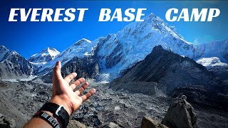 ARRIVING AT BASE CAMP! Everest Base Camp Trek Day 8