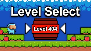 The Best Level Select Set-Up - With GDevelop