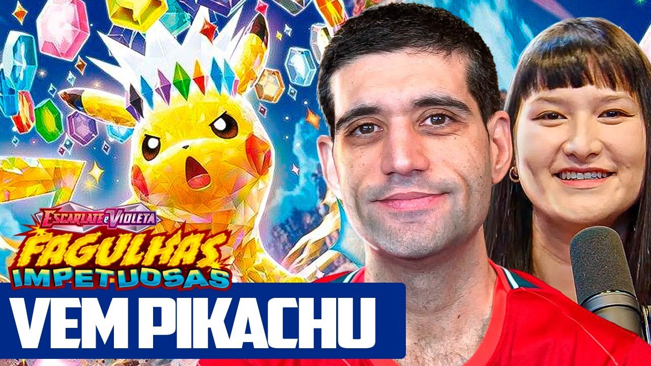 SÓ O PIKACHU INTERESSA, abrindo MAIS DE 200 PACKS da NOVA expansão FAGULHAS IMPETUOSAS