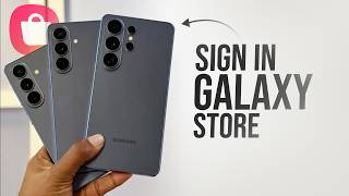So melden Sie sich im Galaxy Store an (Anleitung)