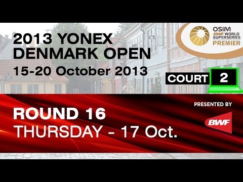 R16 (Court 2) - MS - Rajiv Ouseph vs Chen Long - 2013 Yonex Denmark Open