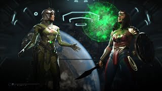 Enchantress Vs Wonder Woman INJUSTICE 2