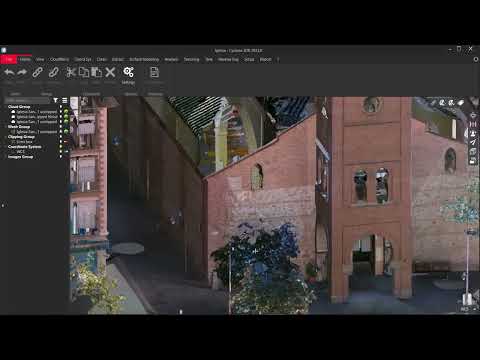 Leica Cyclone 3DR: From scan to mesh and FBX export