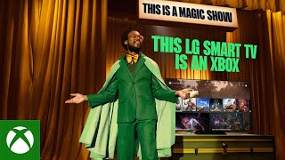 This LG Smart TV is an Xbox Trailer