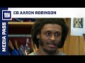 Aaron Robinson on His Return to Practice | New York Giants