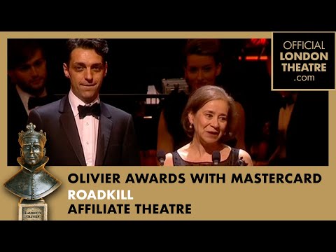 Roadkill wins Outstanding Achievement In An Affiliate Theatre | Olivier Awards 2012 with Mastercard