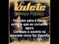 Valete Serviço Publico - Anti-Herói (letra) 