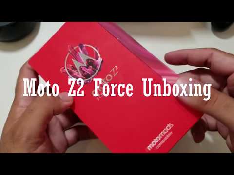 T-Mobile Moto Z2 Force Unboxing!