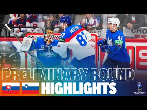 Highlights: SLOVAKIA vs SLOVENIA | 2025 #MensWorlds #IIHF