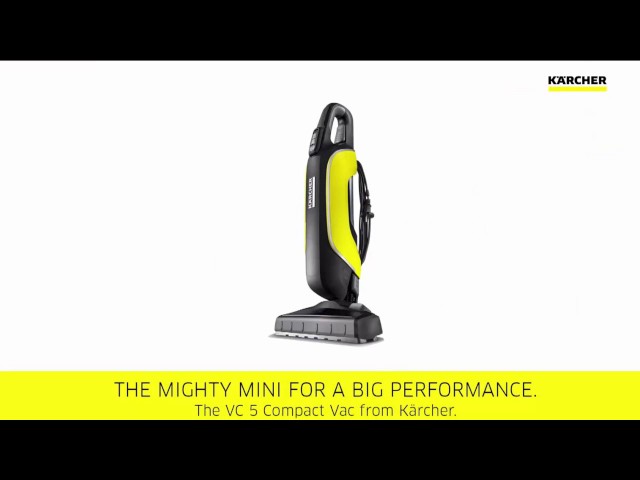 Video Teaser für Produktvideo - Kaercher Handstaubsauger VC 5 - kaercher-betron.de