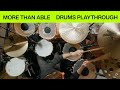 More Than Able | Official Drums Playthrough | Elevation Worship