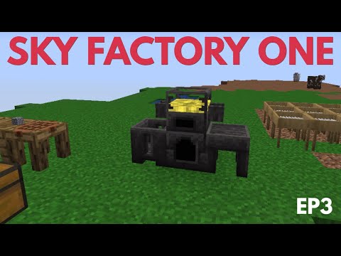 Island Building | Tinker's Melter | Sky Factory One | Ep3