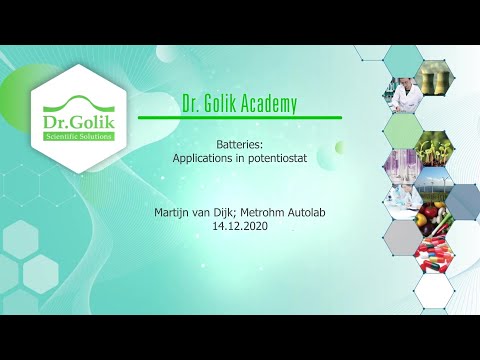 Webinar on: Batteries - Application in potentiostat