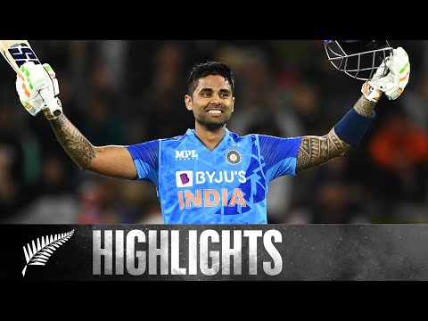 Sky Century Lights Up Bay Oval | SHORT HIGHLIGHTS | BLACKCAPS v India | Bay Oval