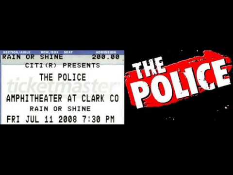 THE POLICE - Portland, OR 11-07-08 