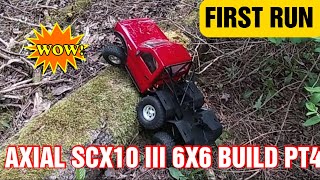 AXIAL SCX10 III 6x6 BUILD PART 4