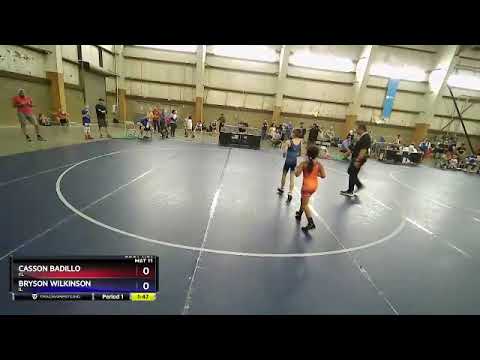 71 Lbs Cons. Round 2 - Casson Badillo, FL Vs Bryson Wilkinson, IL 51df