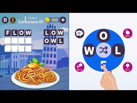 Wordelicious - Fun Word Puzzle Video