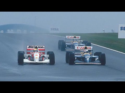 GP da Europa 1993 | Corrida completa em Donington Park | Vitória de Ayrton Senna