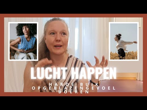 Harde buik, opgeblazen gevoel en boeren. Wat is lucht happen? #adem #coaching